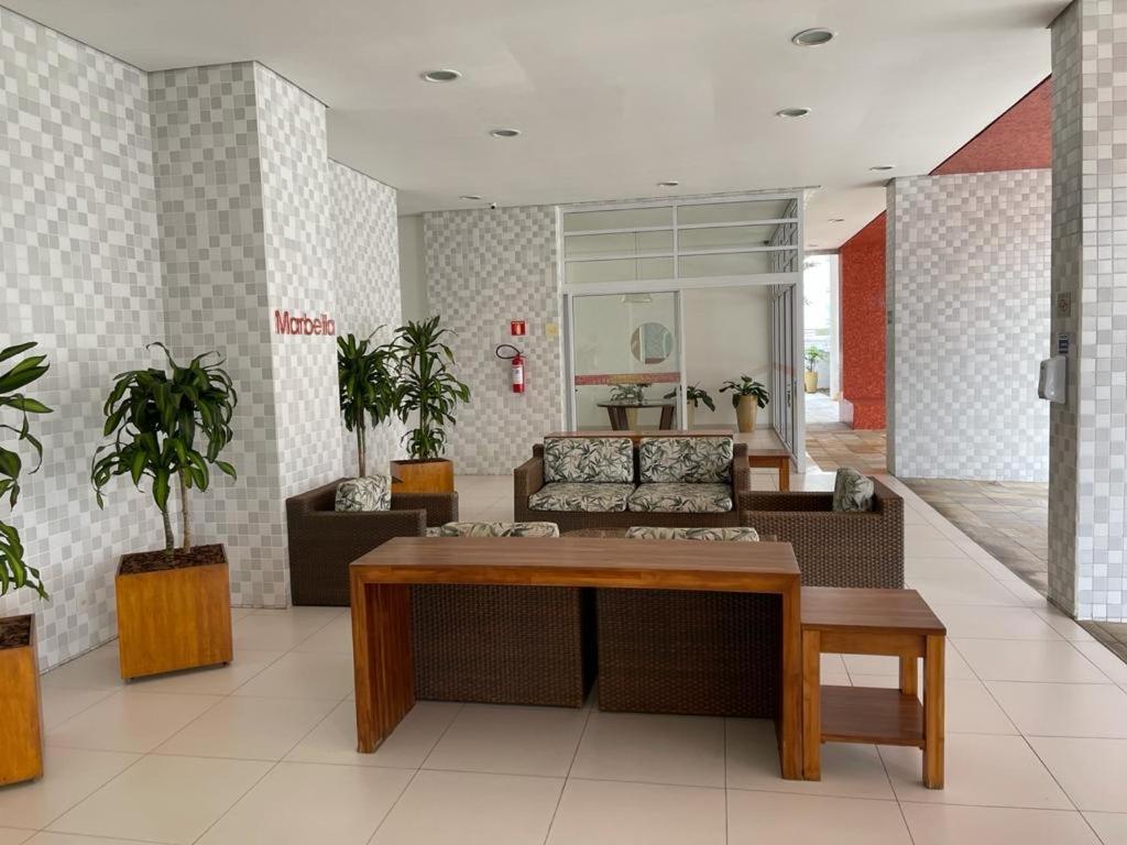 Lindo Apartamento A 50 Metros Da Praia Γκουαρούχα Εξωτερικό φωτογραφία