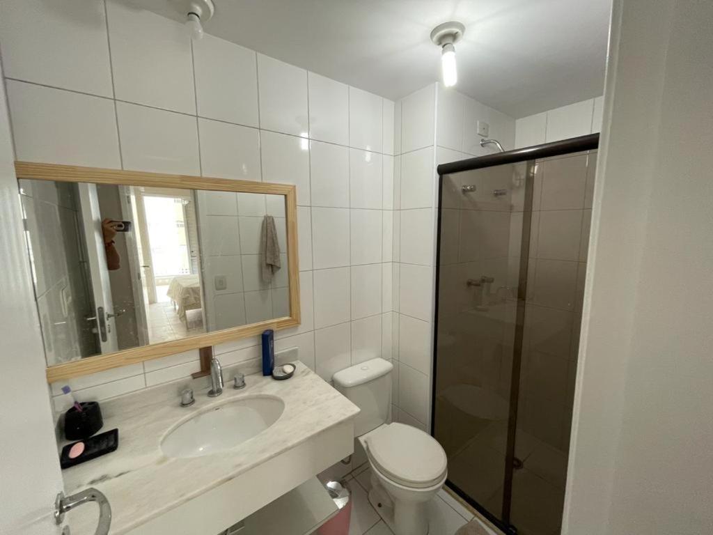 Lindo Apartamento A 50 Metros Da Praia Γκουαρούχα Εξωτερικό φωτογραφία